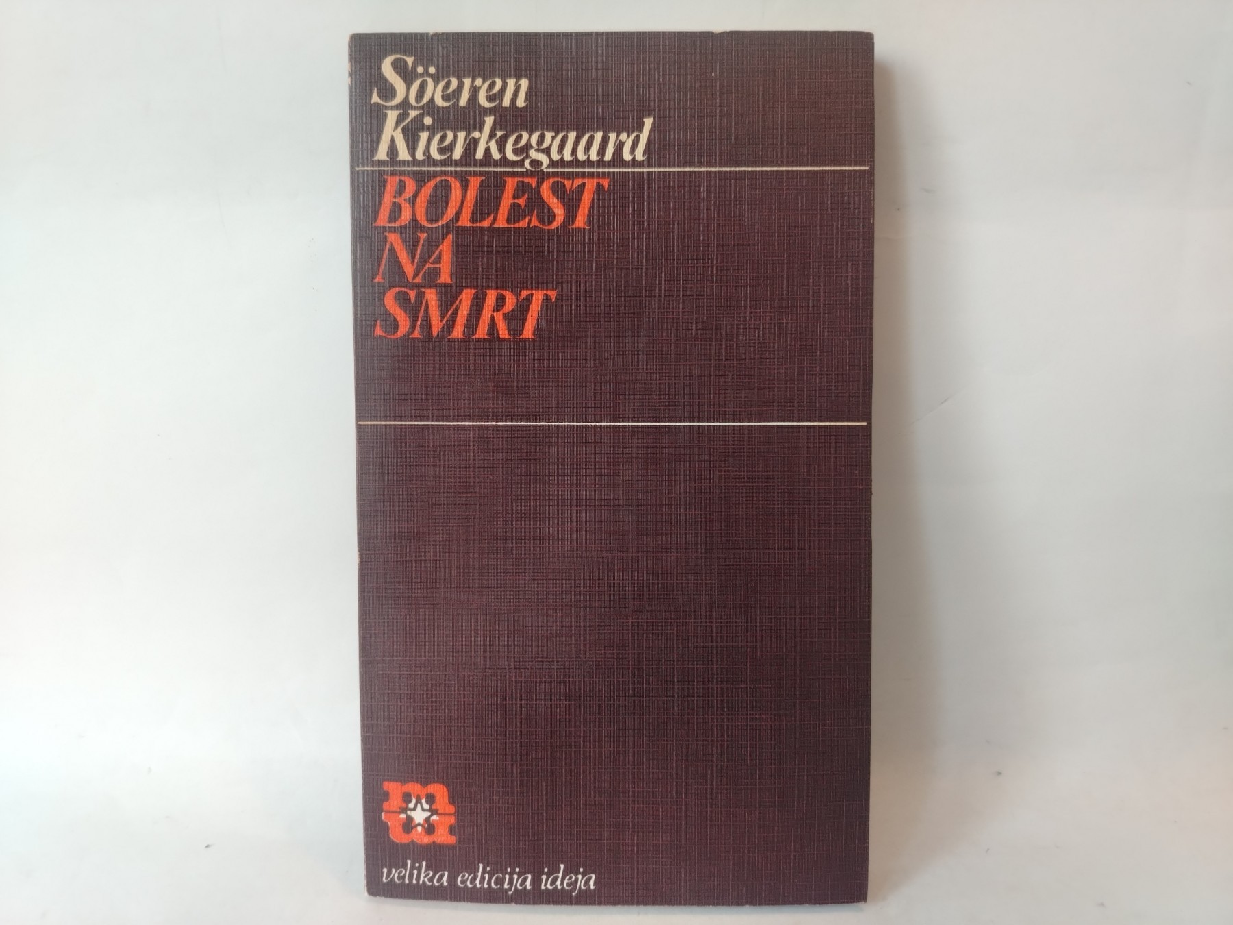 Bolest na smrt — Seren Kjerkegor