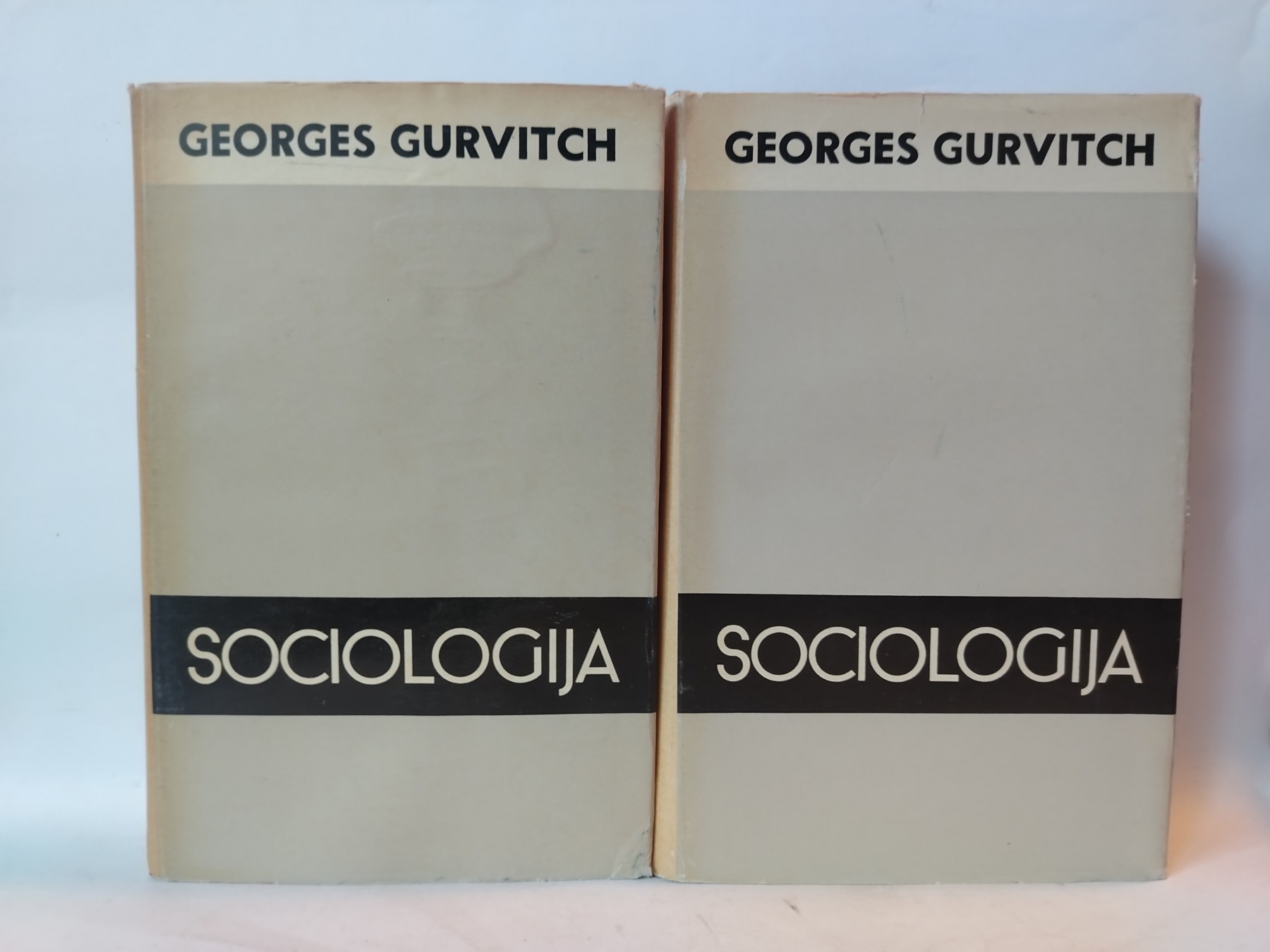 Sociologija I–II — Žorž Gurvič