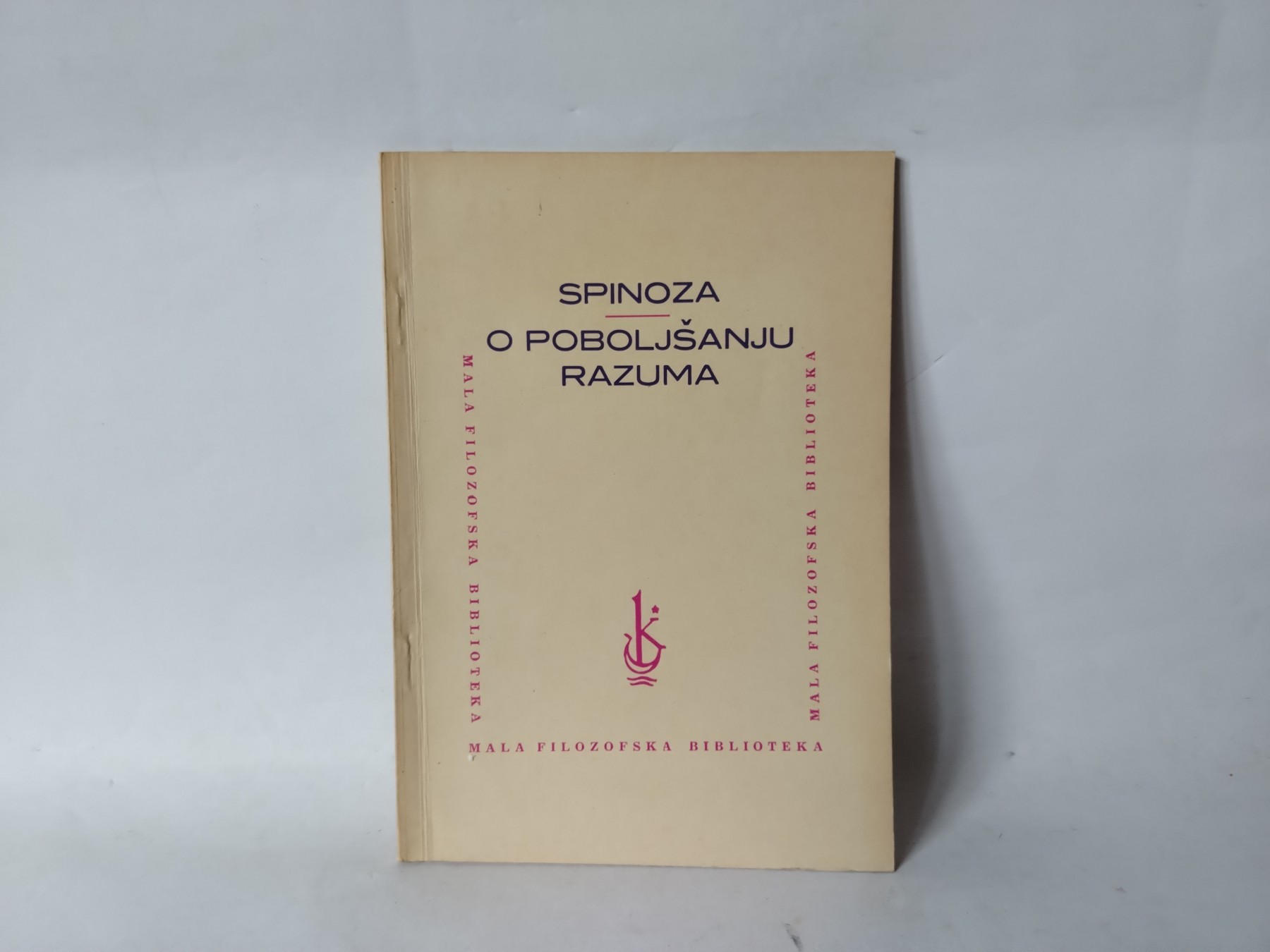 O poboljšanju razuma — Baruh Spinoza