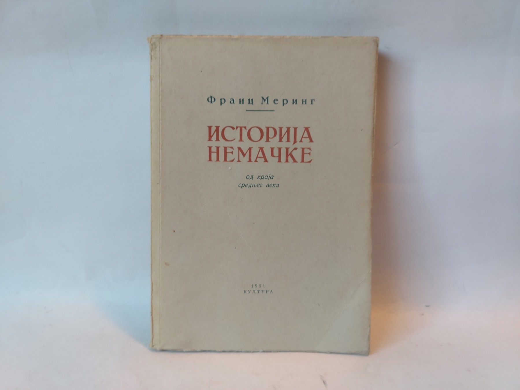 Istorija Nemačke — Franc Mering