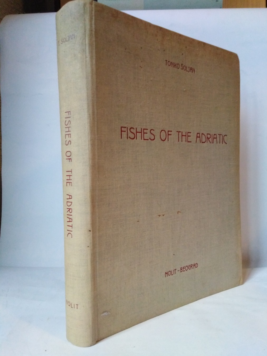 Fishes of the Adriatic (Ribe Jadrana) — Tonko Šoljan