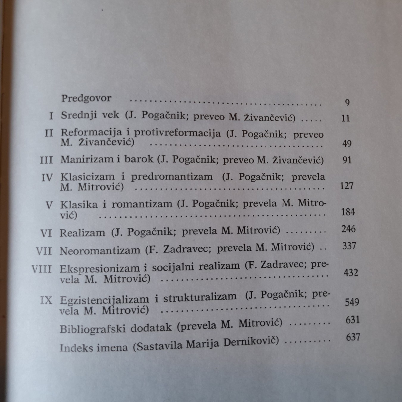 Istorija slovenačke književnosti — Jože Pogačnik