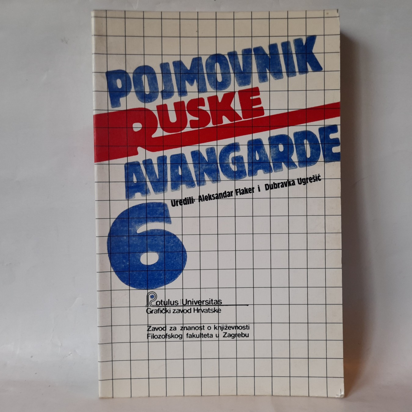 Pojmovnik ruske avangarde 6 — Aleksandar Flaker