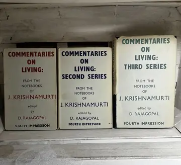 Commentaries on Living J Krishnamurti 1-Commentaries on Living J Krishnamurti 1-3 komplet Commentaries on Living, Series 1, Commentaries on Living, Series 2 i Commentaries on Living, Series 3 komplet, polovna knjiga