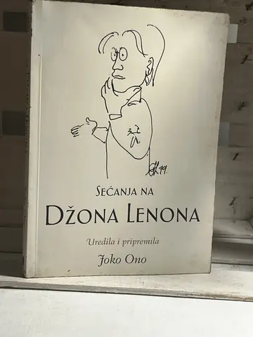 SEĆANJA NA DŽONA LENONA — Joko Ono, polovna knjiga