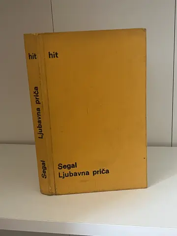 Erich Segal - Ljubavna priča — Erich Segal, polovna knjiga