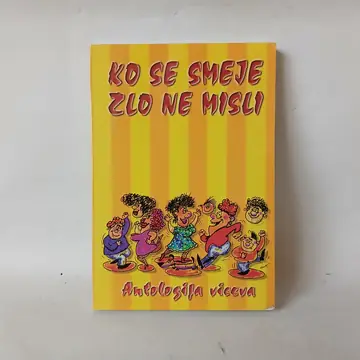 KO SE SMEJE ZLO NE MISLI — Antologija viceva, polovna knjiga
