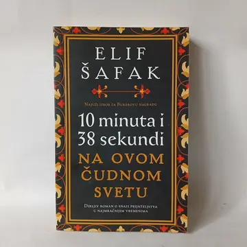 Elif Šafak-10 minuta i 38 sekundi na ovom čudnom svetu — Elif Šafak, polovna knjiga