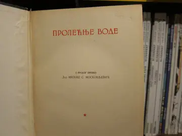 Prolećne vode · Punjin i Baburin (Sabrana dela, knjiga XIV) — Ivan Sergejevič Turgenjev, antikvarna knjiga
