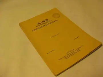 Glasnik Jugoslovenskog profesorskog društva — februar 1932, knjiga XII, sveska 6, antikvarna knjiga