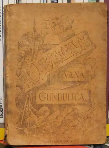 Osman — romantični epos u XX pjevanja, s pjevanjem XIV i XV Ivana Mažuranića — Ivan Franjin Gundulić, antikvarna knjiga