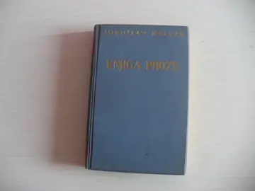 Knjiga proze — Miroslav Krleža, antikvarna knjiga