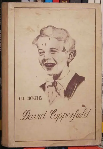 David Copperfield (latinično izdanje, ilustrovana korica) — Čarls Dikens, antikvarna knjiga
