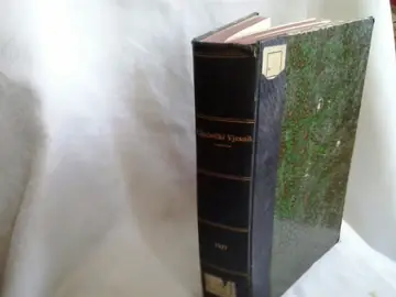 LIJEČNIČKI VJESNIK — godište 49 (1927), ukoričeno celo godište — Zbor liječnika Hrvatske, Slavonije i Međimurja, antikvarna knjiga