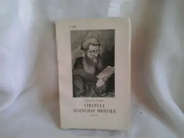 Obitelj vojvode Hrvoja — roman, I. dio (1934) — Narcis Jenko, antikvarna knjiga