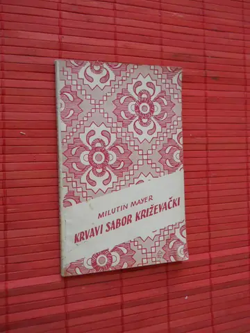 KRVAVI SABOR KRIŽEVAČKI (Jeronimska knjižnica, 1935) — Milutin Mayer, antikvarna knjiga