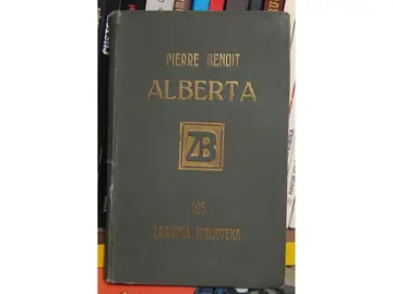 ALBERTA — roman (Zabavna biblioteka 405, 1927) — Pjer Benoa, antikvarna knjiga