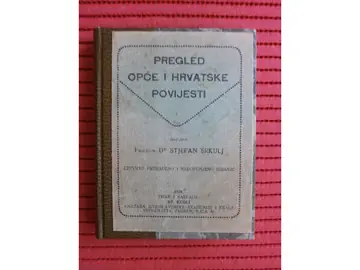 PREGLED OPĆE I HRVATSKE POVIJESTI — četvrto, prerađeno izdanje (St. Kugli, Zagreb 1920) — Dr Stjepan Srkulj, antikvarna knjiga