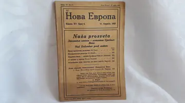 NOVA EVROPA — knjiga XV, broj 8 (11. april 1927) — Milan Ćurčin (urednik), antikvarna knjiga