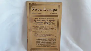 NOVA EVROPA — knjiga XV, broj 12 (11. jun 1927) — Postanak Crne ruke — Milan Ćurčin (urednik), antikvarna knjiga