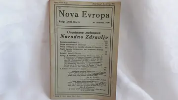 NOVA EVROPA — knjiga XVIII, broj 8 (26. oktobar 1928) — Narodno zdravlje, Andrija Štampar — Milan Ćurčin (urednik), antikvarna knjiga