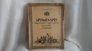 Spomenspis Trgovačke i obrtničke komore u Zagrebu 1852—1902—1927 (Zagreb 1927) — Trgovačka i obrtnička komora u Zagrebu, antikvarna knjiga