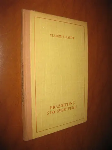 BRAZGOTINE ŠTO SVEĐ PEKU — „Paša", „Prijelaz preko Crvenog mora", „U magarećoj klupi" (Pripovijetke Vladimira Nazora) — Vladimir Nazor, antikvarna knjiga