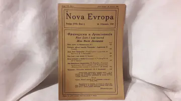 NOVA EVROPA — knjiga XVII, broj 4 (26. februar 1928) — Milan Ćurčin (urednik), antikvarna knjiga