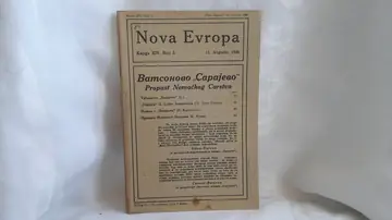 NOVA EVROPA — knjiga XIV, broj 2 (11. avgust 1926) — Siton-Vatson o Sarajevskom atentatu — Milan Ćurčin (urednik), antikvarna knjiga