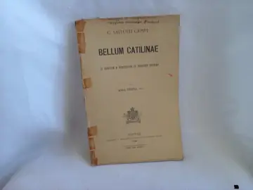 BELLUM CATILINAE — sa životom i komentarom za školsku upotrebu (Državna štamparija, Beograd 1902) — Gaj Salustije Krisp (priredio Janko Lukić), antikvarna knjiga