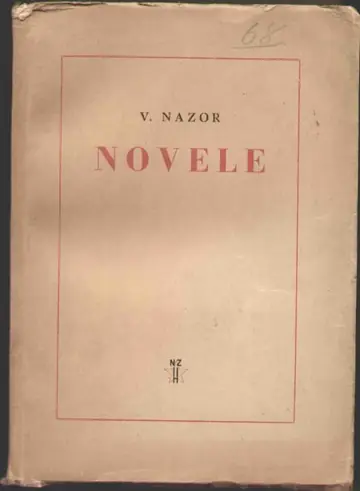 Novele — Vladimir Nazor, antikvarna knjiga