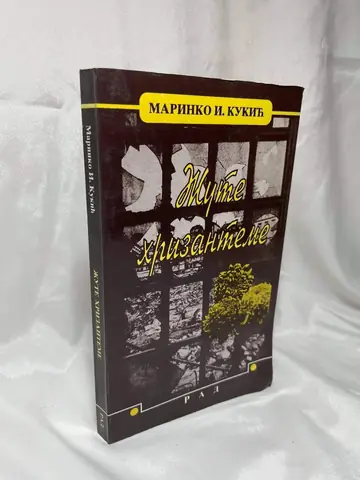 Žute hrizanteme — Marinko I. Kukić, polovna knjiga