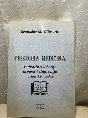 Prirodni metodi lečenja stresa i depresije, polovna knjiga