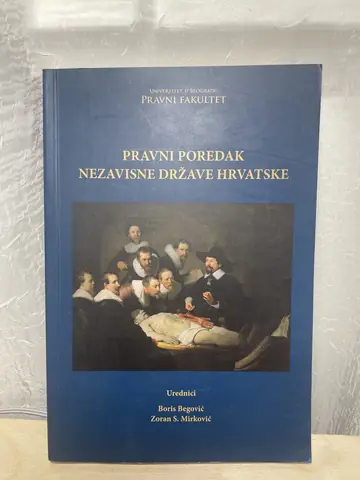 Pravni poredak Nezavisne Države Hrvatske, polovna knjiga