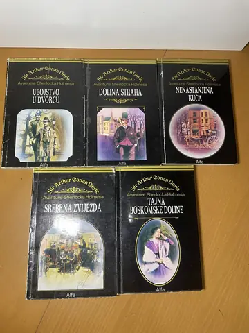 Avanture Šerloka Holmsa 1–5 — Arthur Conan Doyle, polovna knjiga