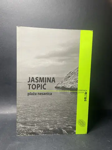 Plaža nesanica — Jasmina Topić, polovna knjiga
