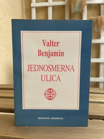Jednosmerna ulica — Valter Benjamin, polovna knjiga