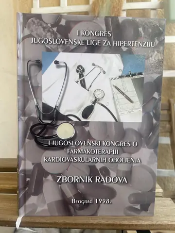 I kongres Jugoslovenske lige za hipertenziju — zbornik, polovna knjiga