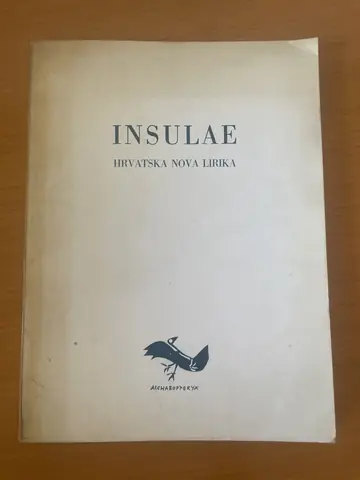 Insulae — hrvatska nova lirika, polovna knjiga