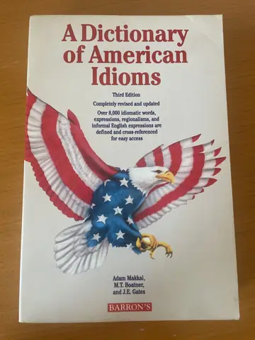 A Dictionary of American Idioms, polovna knjiga