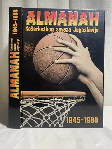 Almanah Košarkaškog saveza Jugoslavije 1945–1988, polovna knjiga