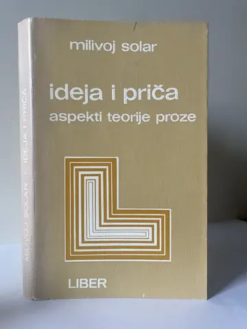 Ideja i priča — Milivoj Solar, polovna knjiga