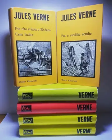 Jules Verne / Žil Vern — komplet 1–6 — Jules Verne, polovna knjiga