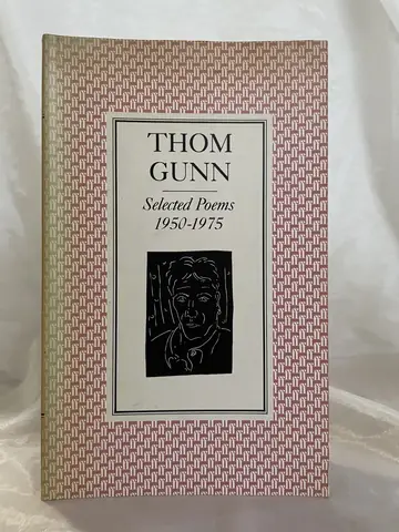 Selected Poems 1950–1975 — Thom Gunn, polovna knjiga