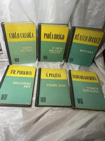 Zabavna biblioteka — 6 knjiga, polovna knjiga