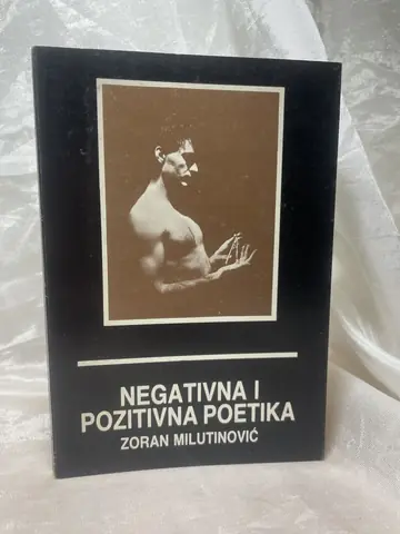 Negativna i pozitivna poetika — Zoran Milutinović, polovna knjiga
