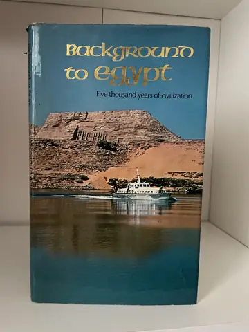 Background to Egypt, polovna knjiga