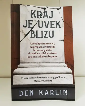 Kraj je uvek blizu — Den Karlin, polovna knjiga