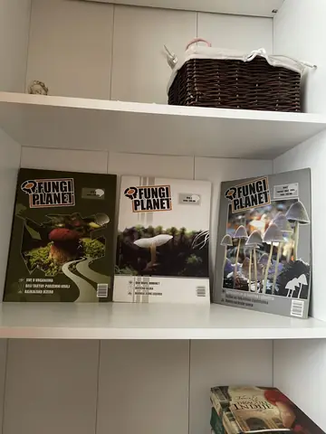 Fungi Planet — časopis o gljivama, komplet 1–3, polovna knjiga