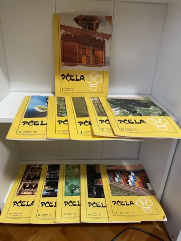 Pčela 1–12 — komplet, sve o pčelarstvu, polovna knjiga